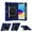 Darkblue, variant on ChicShell Kids Case for iPad 10th Generation 10.9 Inch 2022, Built-in Pencil Holder & kickstand & Hand Strap Lightweight Shockproof Silicone for iPad Cover 10.9 inch 2022 Women Men, Black