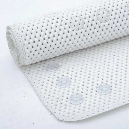 Ray Star Bathtub Mat Non-Slip Shower Mats for Tub, 36×17 Inch, Bath Mat for Tub with Suction Cups and Drain Holes, Washable, Soft on Feet, Easy Clean