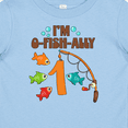 thumbnail image 4 of Inktastic I'm O-fish-ally One Fishing Birthday Boys or Girls Baby T-Shirt, 4 of 5