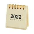 thumbnail image 1 of Xihbxyly Calendario de Escritorio Creativo, Planificador Portátil, Hojas Perforadas para Facilitar La Entrada de Fechas, Decoración de Oficina, Estudio, Tamaño 75 X 65 Mm, Año 2022-2023, 1 of 2
