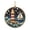 Blue B, variant on Yaayu Ocean Pearl Diamond Art Kits for Adults, Sea Turtle Shell Coral Hanging Ornament, 3D Pearl Beads with Rhinestones and Gold Cord, 1 Pc 7.9 In Wall Decor, Blue