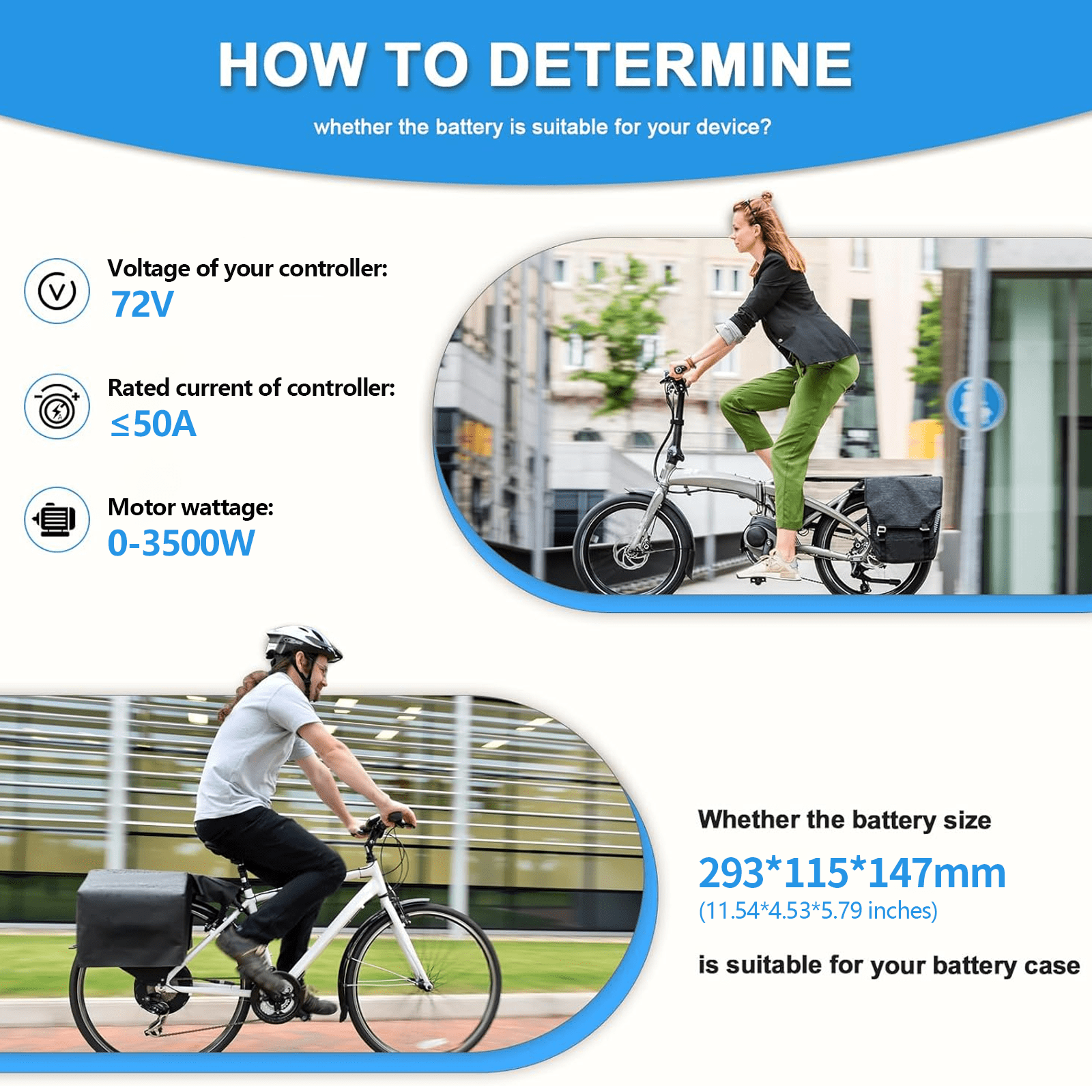 MFAOSHI 72V 30Ah LiFePO4 Battery,50A BMS & Superior Safety | Anderson Connector |Pack for Adult 0W-3500W Electric Bicycles, Motorcycles, Scooters(A)