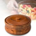 thumbnail image 1 of Cuenco de Madera Perfecl Cuenco Decorativo Reutilizable Hecho a Mano 18 cm x 75 cm, 1 of 8