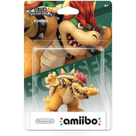 Nintendo Amiibo Figure - Super Smash Bros. - BOWSER (Super Mario Bros)
