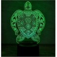 thumbnail image 1 of 3D Optical Illusion LED Night Light , Boy Girl Kids Baby Sleep Desk Lamp Touch Control 7 Color Change USB Powered for Home Decorations or Holiday Gift, 1 of 4