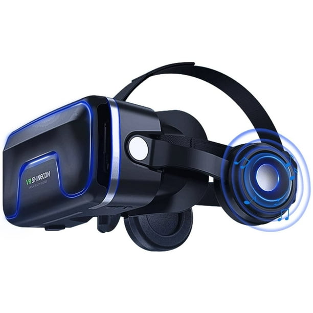 Casque VR Casque de Réalité Virtuelle Lunettes 3D VR - Compatible