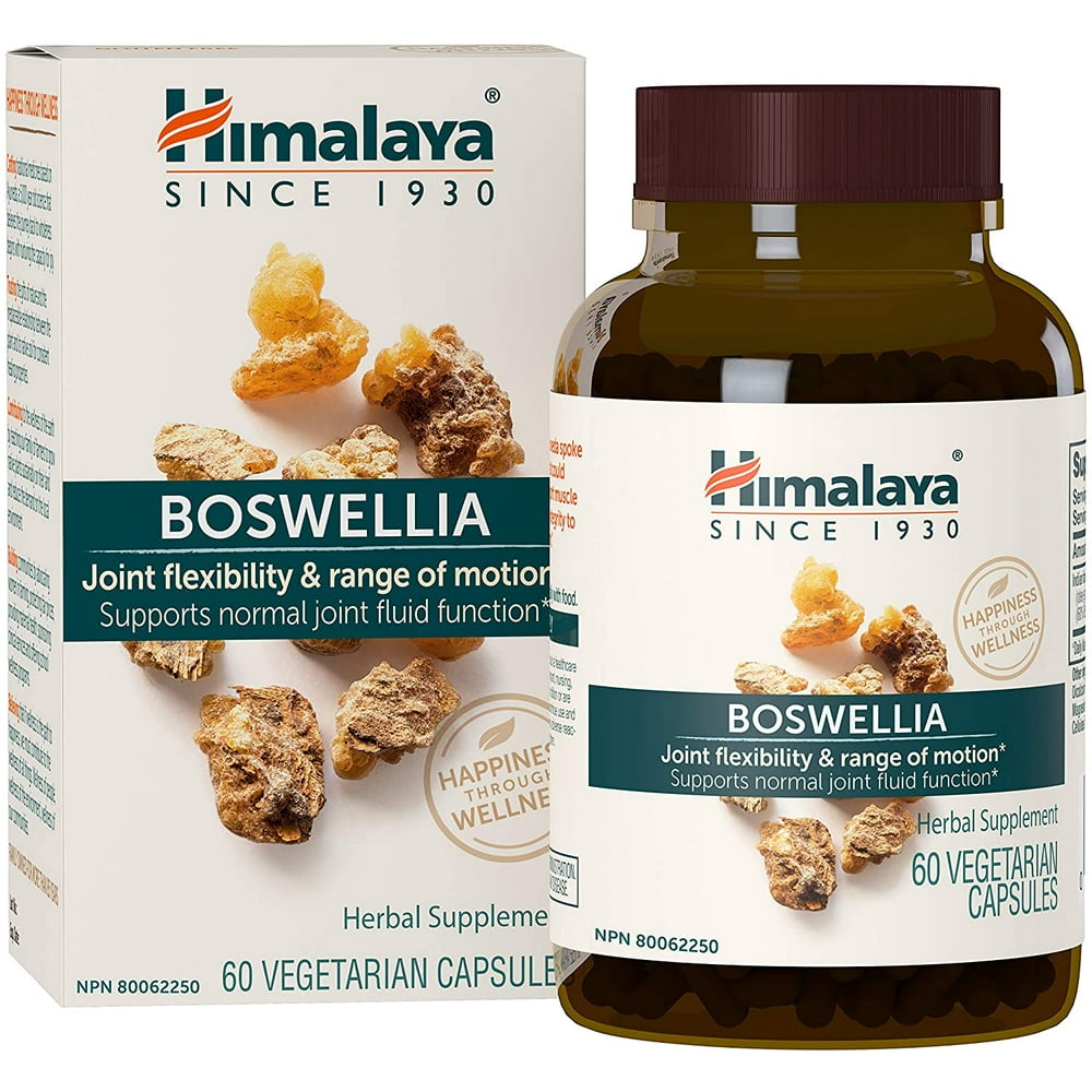 Himalaya Boswellia, Joint Support for Mobility, Flexibility and Pain Relief, Promotes Tissue