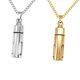 thumbnail image 1 of cineraria cineraria cineraria Colgante, Collar, Tubo, Vial, Cadena, Memorial, Budista, Mantra, Joyería, 2 Colores, 1 of 9