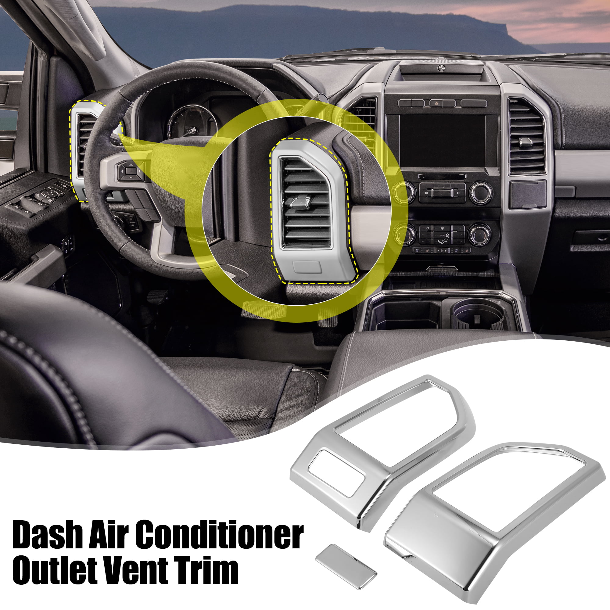 Generic Front Left Right Air Conditioner Outlet Dashboard Air
