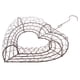 thumbnail image 1 of Titular de Planta Accesorios Decoratico Patio Jardín Césped Herramineta Hogar de 26cm Forma 26cm en corazón CUTICAT Jardinera suculenta de metal, 1 of 8