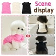 thumbnail image 4 of BallsFHK Pet Clothing Fall And Winter Bichon Frises Pomeranian Teddy Bottoming Shirt Cat T-shirt Tops, 4 of 4