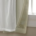 thumbnail image 4 of TOWN & COUNTRY LUXE Talia Double Layer Indoor Curtains, Sheer and Room Darkening Blackout, Grommet Top, Energy Efficient, 2-Pack Set, 52"x84", Cloud Grey, 4 of 11