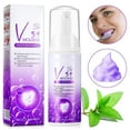 Purple Foaming Tooth Cleaning Toothpaste Fresh Cleaning Foam Toothpaste