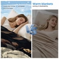 thumbnail image 2 of Vintage Black Floral Cooling Blanket,Lightweight Breathable Summer Throw Blanket with Double Sided Cold Effect,Spring Seasonal Botanical Blooms Picnic Blankets Bed Sheet for Hot Sleepers 60"x80", 2 of 8