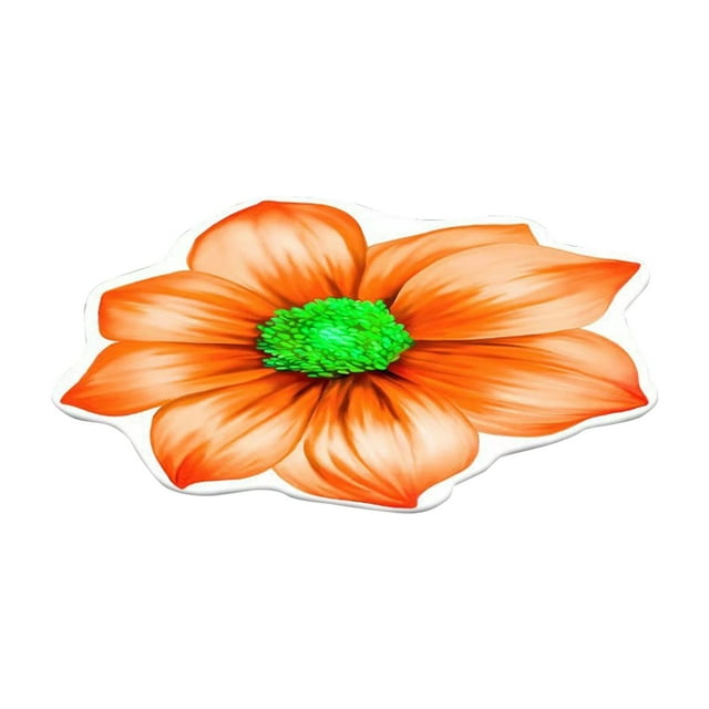 Tapis de Sol en Forme de Fleur 3D pour halloween, Transfert de Chaleur, Canapé, Chambre, Salon