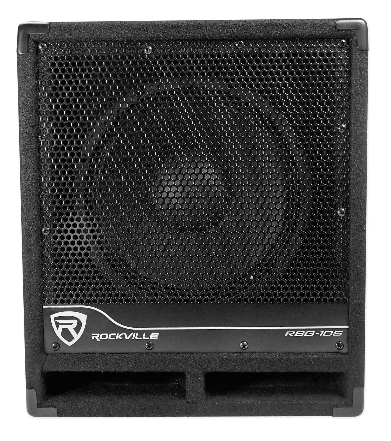 New Rockville RBG10S Bass Gig 10" 1200 Watt Active Powered PA Subwoofer DJ/Pro