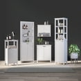 thumbnail image 4 of RiverRidge Madison 1- Door Bathroom Storage Linen Cabinet Organizer with Shelves - White, 4 of 10