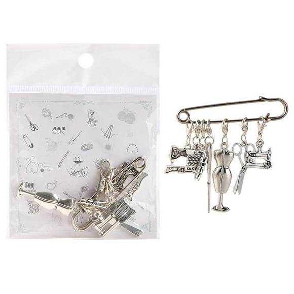 Daily Mix Store Knitting Stitch Markers, Colorful Metal Locking Stitch Markers for Crochet, Assorted Shapes for Knitting Projects, Reusable Craft Tools for Scarves Sweaters Shawls