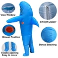 thumbnail image 3 of Disfraz inflable de tiburón XUANNIAO para cosplay de Halloween, 3 of 8