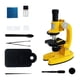 thumbnail image 2 of Microscopio para niños, kit de ciencia de juguete con aumento de 1200X, ideal para principiantes, ideal para el hogar y la escuela. D, 2 of 9