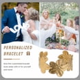thumbnail image 7 of DESIGNICE Gold Bangles for Women Cherry Blossom Shape Bangle Bracelets Adjustable Opening Gold Bangle Bracelets for Women Gold2, 7 of 7
