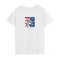 thumbnail image 1 of Camiseta para mujer verano suave cuello redondo camiseta para viaje vacaciones trabajo calle camping, 1 of 7