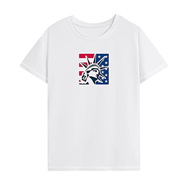 Camiseta para mujer, camiseta básica de moda suave de verano para senderismo, desplazamientos femeninos