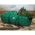 thumbnail image 4 of Covermates Keepsakes Garland Duffle Bag - Durable Polyester, Reinforced Handles, Fits up to 25 Foot Garland Depending on Thickness - Holiday Storage, Green Snowflake, 4 of 8