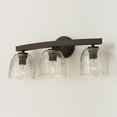 thumbnail image 6 of 3 Light Bath Vanity In Farmhouse Style-9.5 Inches Tall And 24.5 Inches Wide Capital Lighting 147631Ck-536, 6 of 6