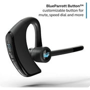 BlueParrott M300-XT SE Wireless Bluetooth Mono Headset with 96% Noise Cancellation Microphone & Lightweight Design, Black