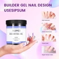 thumbnail image 2 of Gel de extensión de uñas Builder Nail Gel AIJIMEI, 300 g, blanco y rosa, 2 of 7