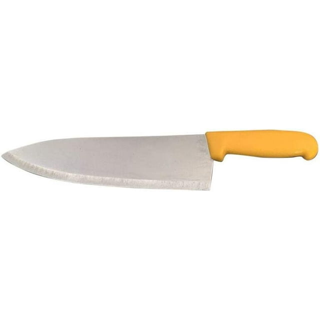 Cozzini Cutlery Imports 10" Chef Knife Choose Your Color - Razor Sharp Commercial Kitchen Cutlery - Cook's Knives (Yellow)