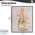 thumbnail image 4 of Stupell Industries Eclectic Pink Champagne Celebration Black Framed Giclee Art, 11 x 14, by The Prints Vibe, 4 of 8