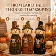 thumbnail image 5 of JHRGJIO Scarecrow Style Decor Accent, Mantel Entryway Table Sideboard Console Display, Cozy Autumnal Home Decoration Shelf Fall Decor Halloween Decorations Indoor Outdoor, 5 of 7
