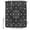 Black, variant on Light Gray Boho Paisley Shower Curtain Set with Hooks, Vintage Floral Classic Traditional Water Repellent Shower Curtains for Bathroom Decor Sturdy Shower Curtain, Machine Washable 36x78 Inch