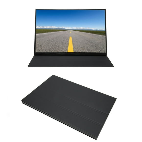 Portable Monitor 16 Inch 2.5K FHD HDR Laptop Monitor USB C HD Multimedia Interface Second External Monitor for Laptop, Travel Monitor Gaming Monitor with Protective Case