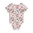 thumbnail image 2 of Rocae Rose Flowers for Baby Climbing Clothes Soft Baby Romper for Active Infants Comfortable and Breathable Crawling Jumpsuit Unisex Baby Outfit 9M, 2 of 8