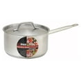 thumbnail image 2 of Olla para salsa Winware de acero inoxidable de 4,5 cuartos con tapa, 4 cuartos, 2 of 5