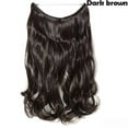 thumbnail image 4 of 20 Inch Long Synthetic Hair Extensions, Weft 10 in. With 5 Clips, 4 of 61