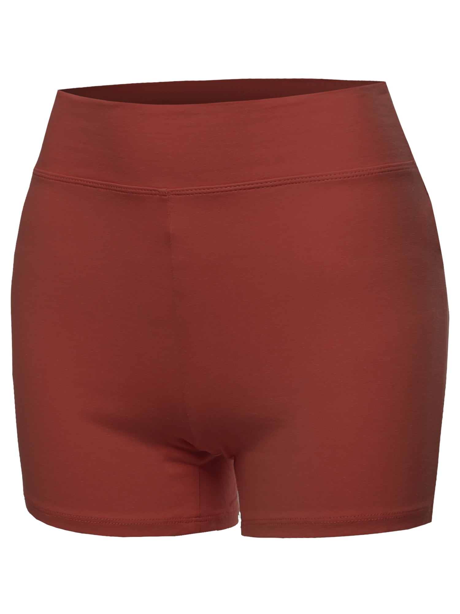 red bike shorts women's