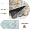 thumbnail image 6 of Teal Starfish Coastal Area Rugs 8'x10', Washable Small Throw Rugs for Living Room Patio, Summer Beach Shell Wooden Indoor Outdoor Rug Non-Slip Low Pile Carpet Runner Reversible Floor Mats, 6 of 8