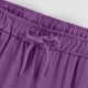 thumbnail image 4 of Pantalones de Cintura Elástica de Pierna Ancha para las Mujeres, Cordón de Lino Casual, Pantalones Recortados para las Mujeres, 4 of 7