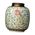thumbnail image 4 of Carrito de té, bote de té de , decoraciones para el hogar, escritorio, cocina, encimera, bote de almacenamiento sellado, tarro de té para Color del esmalte, 4 of 8