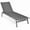 Gray, variant on Biotree Outdoor Reclining Chaise Lounge Chair with 6-Position Adjustable Back and Steel Frame for Poolside Patio and Backyard, Black