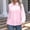 Pink, variant on YANGXINX Womens Dress Shirts Long Sleeve Button Down Solid Lapel Collar Tunic Tops Regular Fit Stretch Casual Business Office Work Blouses
