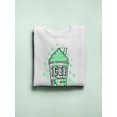 thumbnail image 3 of Shamrock's ICEE Delight - Cool St. Patrick's Day Sweatshirt Women's, 3 of 4