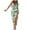 Mint Green, variant on QUYUON Long Bodycon Dresses for Women Summer Sleeveless Scoop Neck Ribbed Pencil Dress Side Split Ruched Bodycon Dress Drawstring Club Party Dress Wedding Guest Party Evening Gown, Orange S