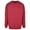 Burgundy, variant on Build Your Brand Mens Crew Neck Plain Sweatshirt