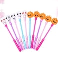 thumbnail image 5 of 10Pcs Halloween Glowing Pumpkin Skull Shaking Stick Luminous Glowing Stick Random Color (Pumpkin, Skull for Each 5Pcs), 5 of 5