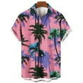 thumbnail image 3 of QUINDOS Short Sleeve Hawaiian Shirts for Men Summer Casual Button Down Shirts Beach Vacation Loose Tropical Print Shirts, 3 of 3